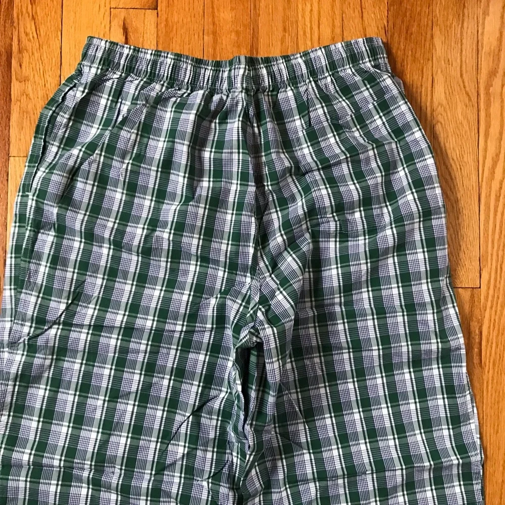 Brooks Brothers Pajama Pants Green Plaid Medium